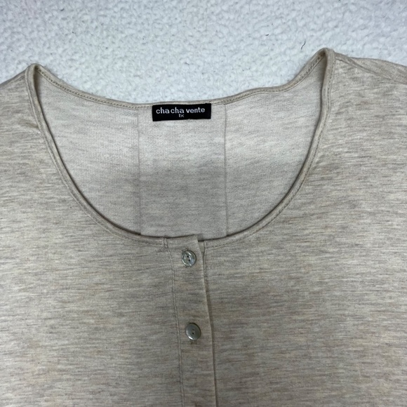 Women’s Cha Cha Vinte Beige 1X Tunic Top - Picture 4 of 14